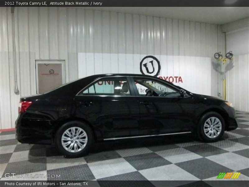 Attitude Black Metallic / Ivory 2012 Toyota Camry LE