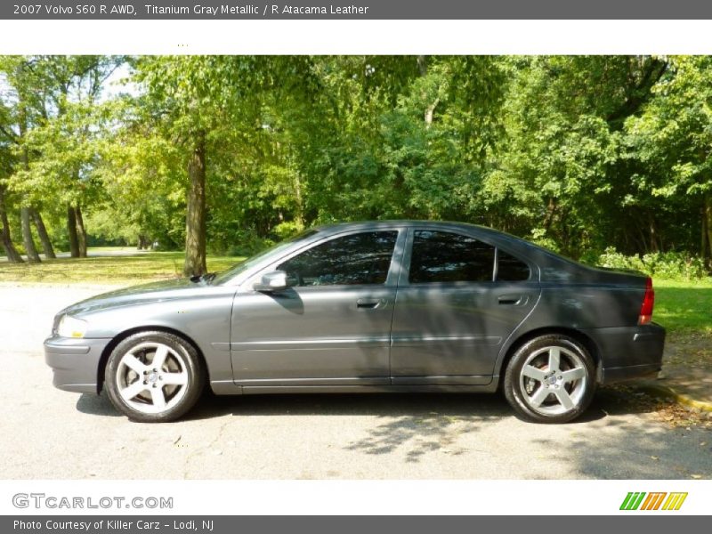 Titanium Gray Metallic / R Atacama Leather 2007 Volvo S60 R AWD