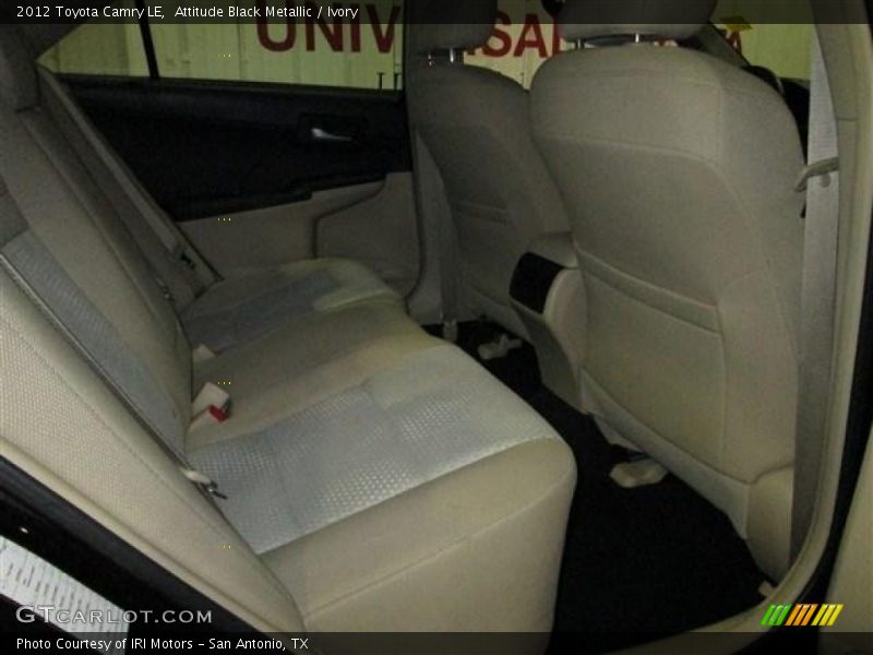 Attitude Black Metallic / Ivory 2012 Toyota Camry LE