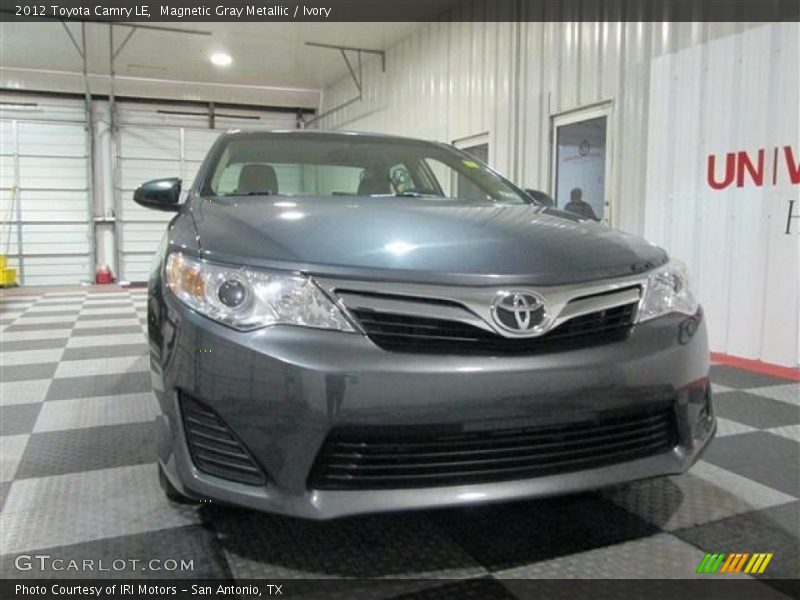 Magnetic Gray Metallic / Ivory 2012 Toyota Camry LE