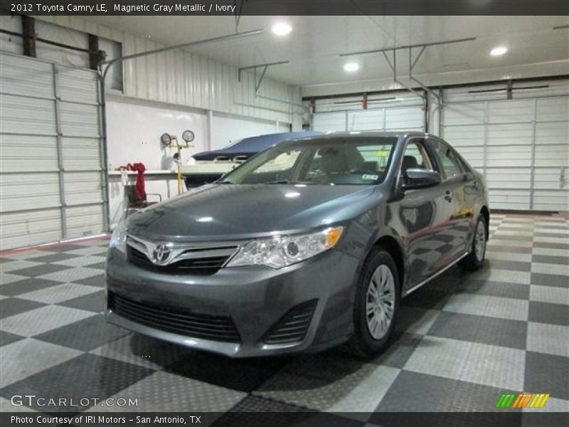 Magnetic Gray Metallic / Ivory 2012 Toyota Camry LE