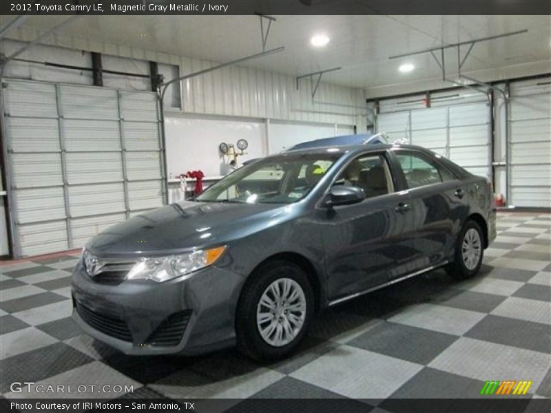 Magnetic Gray Metallic / Ivory 2012 Toyota Camry LE