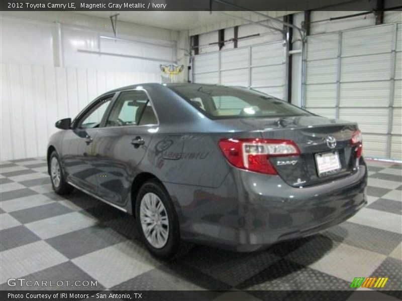 Magnetic Gray Metallic / Ivory 2012 Toyota Camry LE