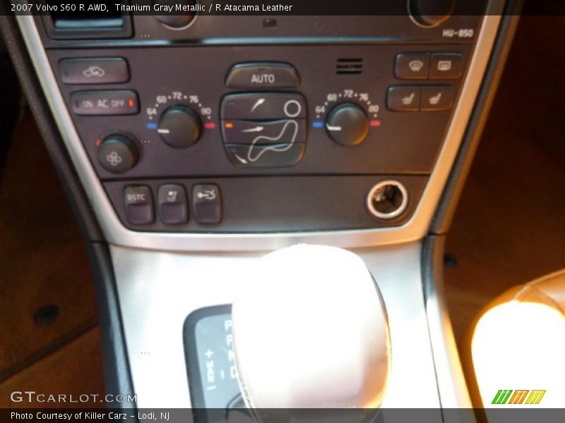 Controls of 2007 S60 R AWD