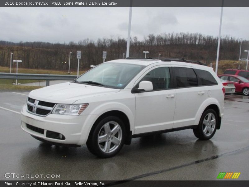 Front 3/4 View of 2010 Journey SXT AWD