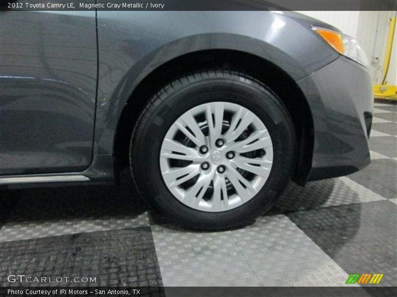 Magnetic Gray Metallic / Ivory 2012 Toyota Camry LE