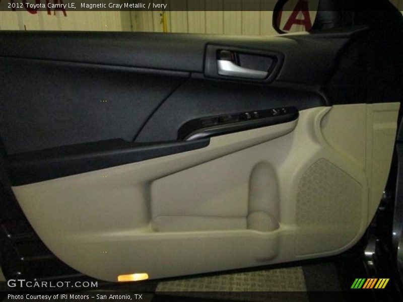 Magnetic Gray Metallic / Ivory 2012 Toyota Camry LE