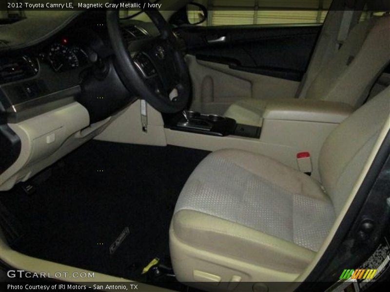 Magnetic Gray Metallic / Ivory 2012 Toyota Camry LE