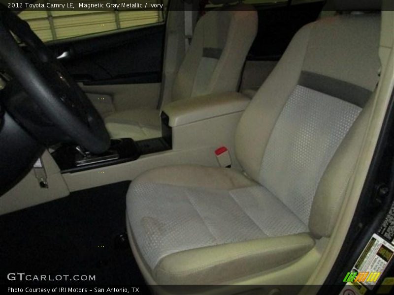 Magnetic Gray Metallic / Ivory 2012 Toyota Camry LE