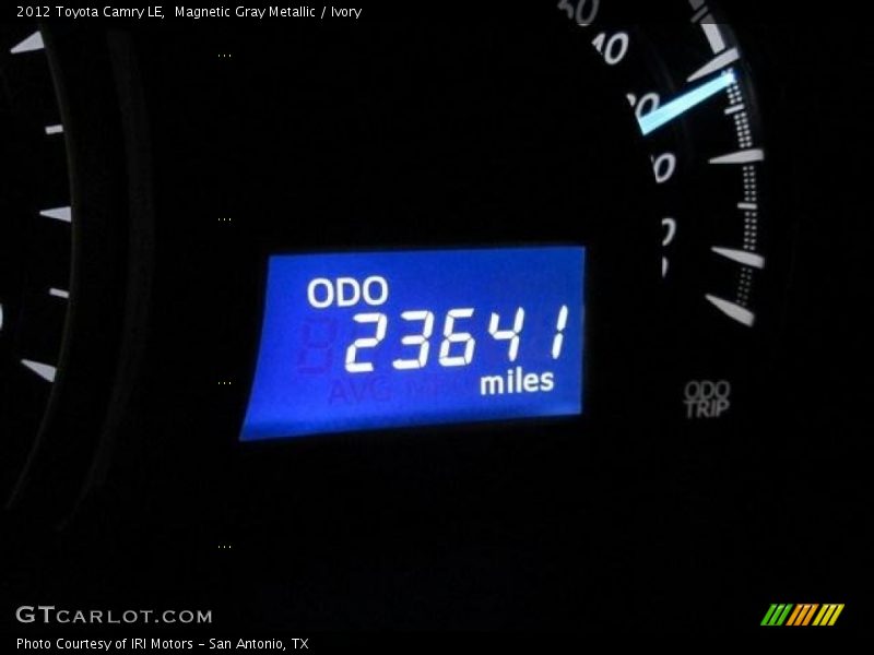 Magnetic Gray Metallic / Ivory 2012 Toyota Camry LE