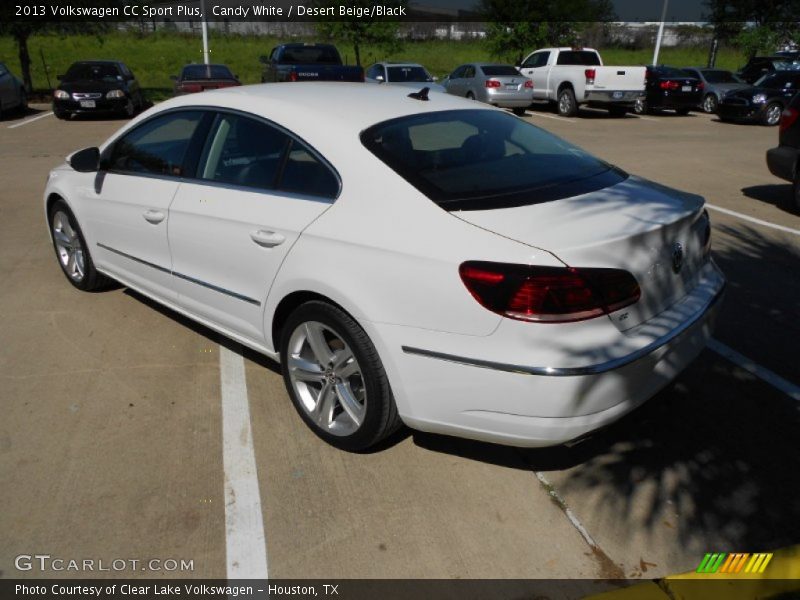 Candy White / Desert Beige/Black 2013 Volkswagen CC Sport Plus