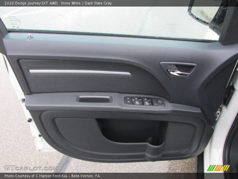 Stone White / Dark Slate Gray 2010 Dodge Journey SXT AWD