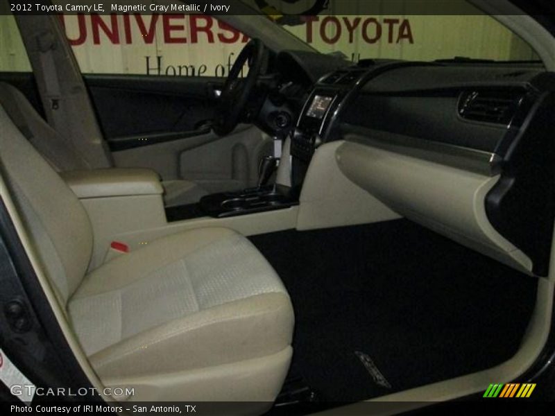 Magnetic Gray Metallic / Ivory 2012 Toyota Camry LE