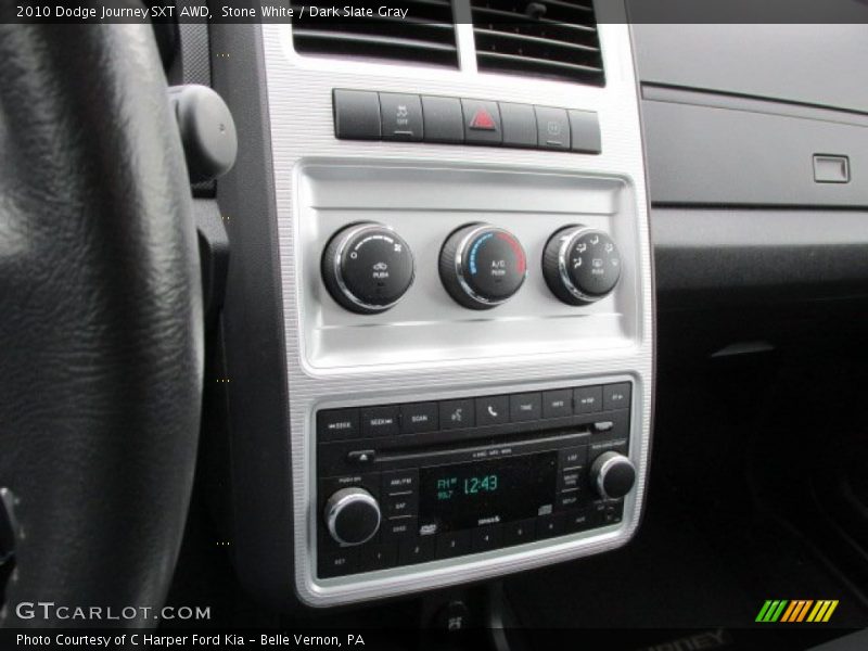 Stone White / Dark Slate Gray 2010 Dodge Journey SXT AWD