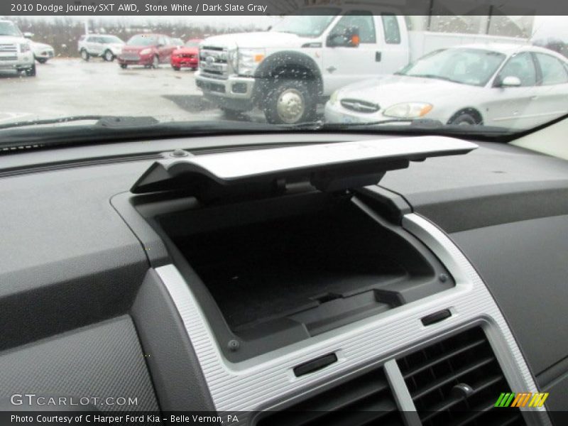 Stone White / Dark Slate Gray 2010 Dodge Journey SXT AWD