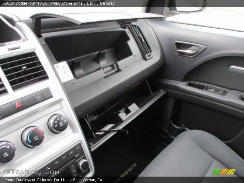 Stone White / Dark Slate Gray 2010 Dodge Journey SXT AWD