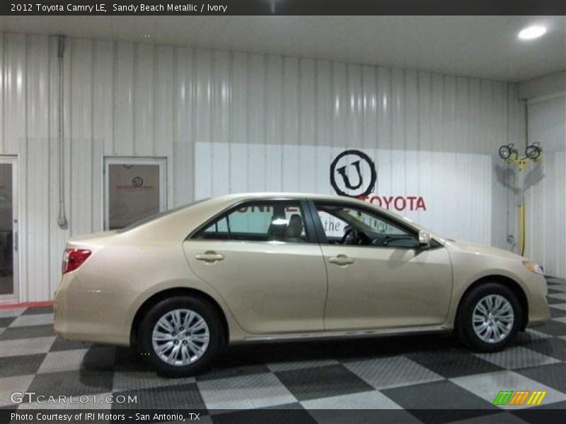 Sandy Beach Metallic / Ivory 2012 Toyota Camry LE