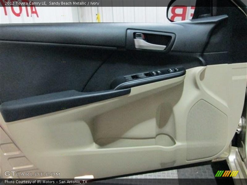 Sandy Beach Metallic / Ivory 2012 Toyota Camry LE