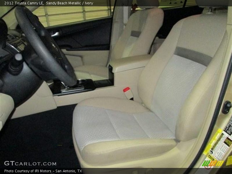 Sandy Beach Metallic / Ivory 2012 Toyota Camry LE