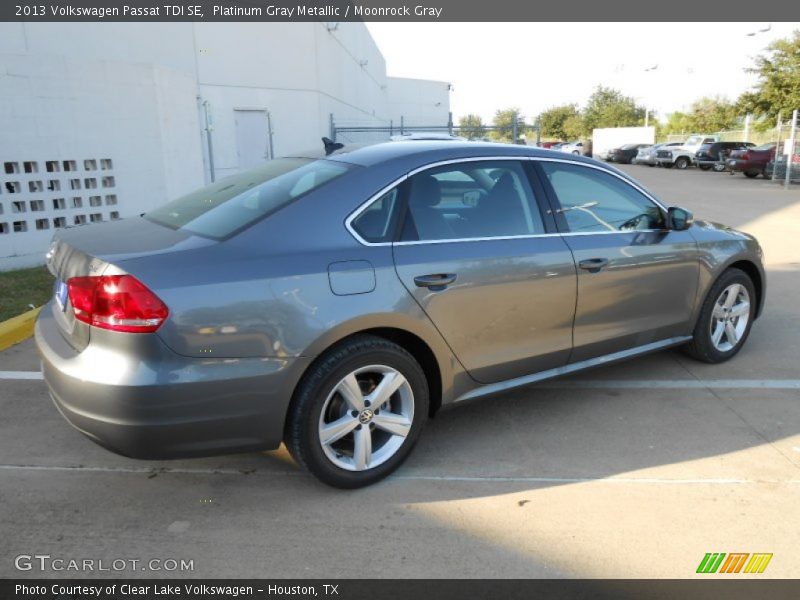 Platinum Gray Metallic / Moonrock Gray 2013 Volkswagen Passat TDI SE