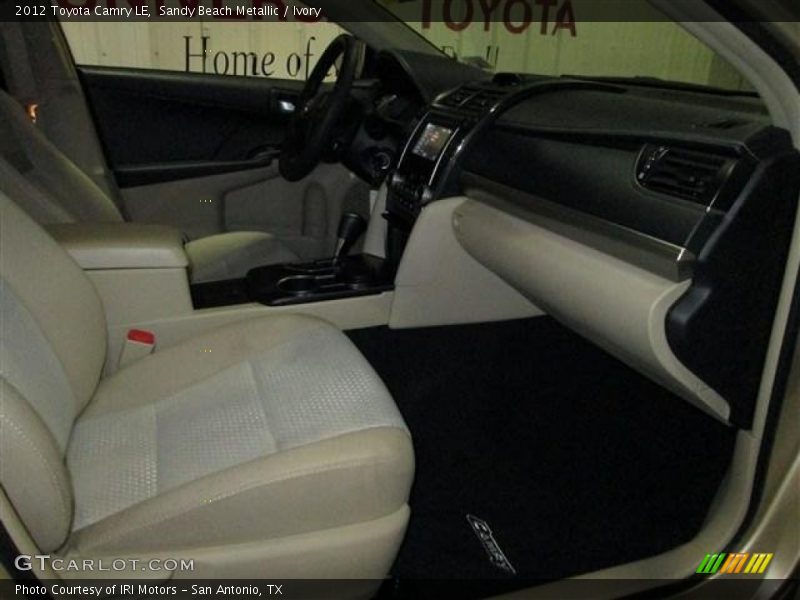 Sandy Beach Metallic / Ivory 2012 Toyota Camry LE