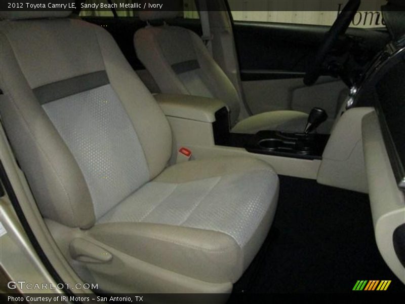 Sandy Beach Metallic / Ivory 2012 Toyota Camry LE