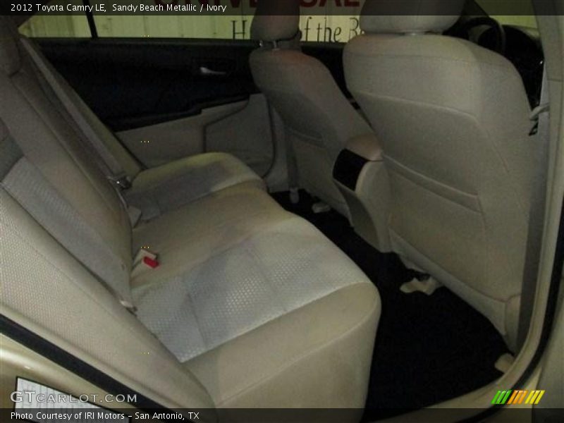 Sandy Beach Metallic / Ivory 2012 Toyota Camry LE