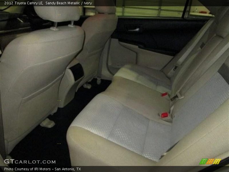 Sandy Beach Metallic / Ivory 2012 Toyota Camry LE