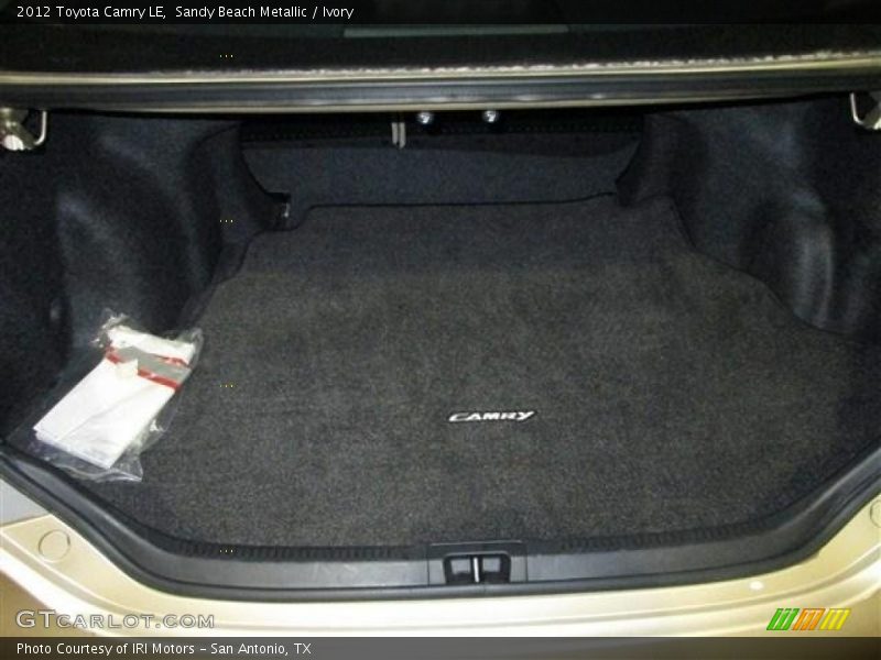 Sandy Beach Metallic / Ivory 2012 Toyota Camry LE