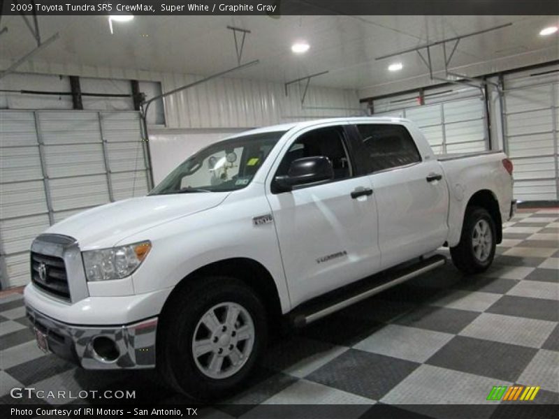 Super White / Graphite Gray 2009 Toyota Tundra SR5 CrewMax