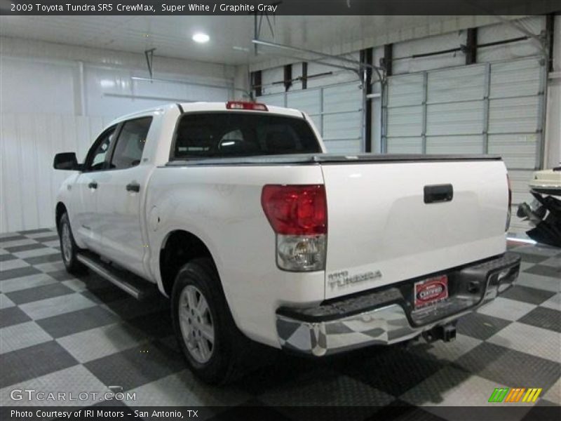 Super White / Graphite Gray 2009 Toyota Tundra SR5 CrewMax