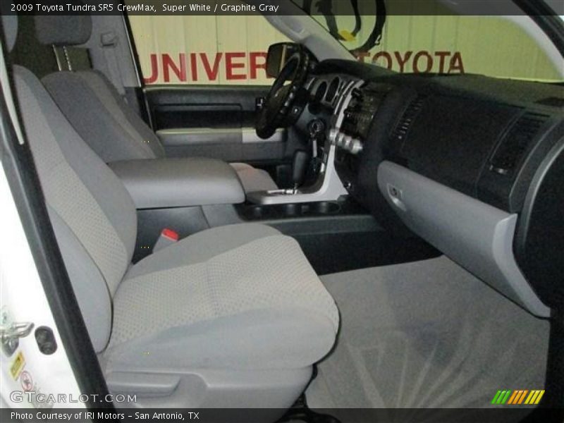 Super White / Graphite Gray 2009 Toyota Tundra SR5 CrewMax