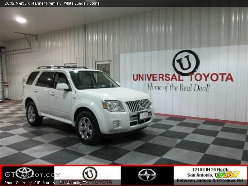 White Suede / Stone 2009 Mercury Mariner Premier