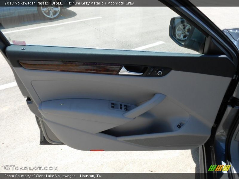 Platinum Gray Metallic / Moonrock Gray 2013 Volkswagen Passat TDI SEL