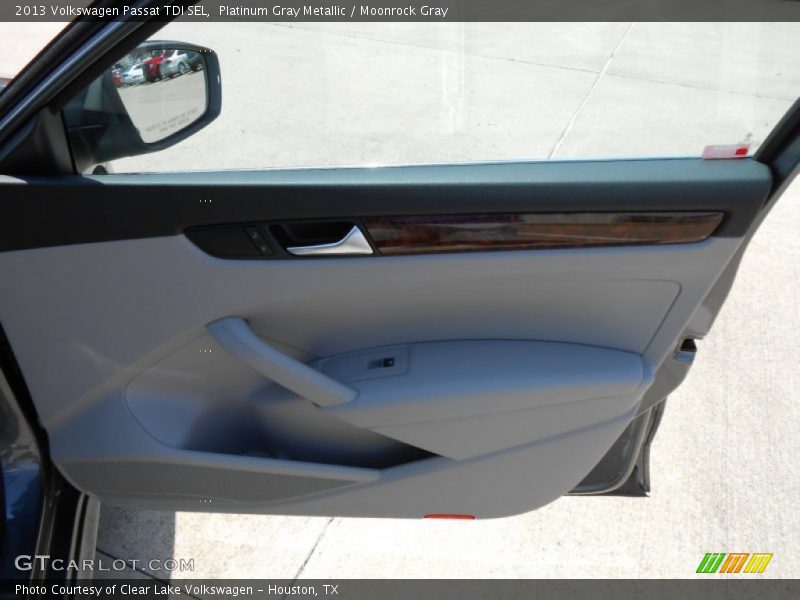 Platinum Gray Metallic / Moonrock Gray 2013 Volkswagen Passat TDI SEL