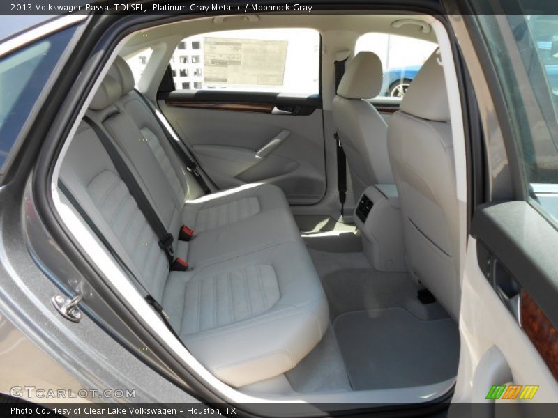 Platinum Gray Metallic / Moonrock Gray 2013 Volkswagen Passat TDI SEL