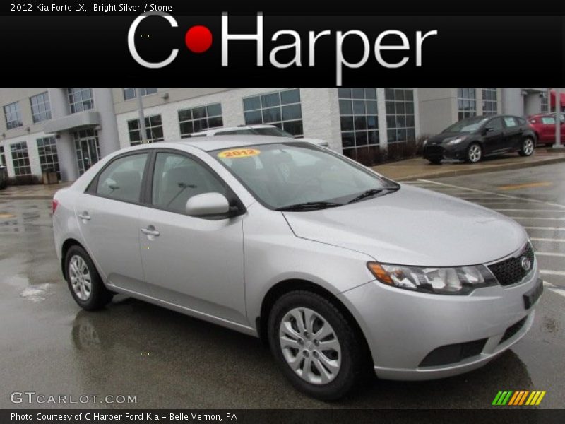 Bright Silver / Stone 2012 Kia Forte LX
