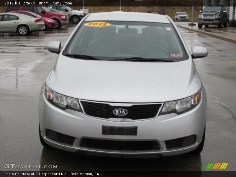 Bright Silver / Stone 2012 Kia Forte LX