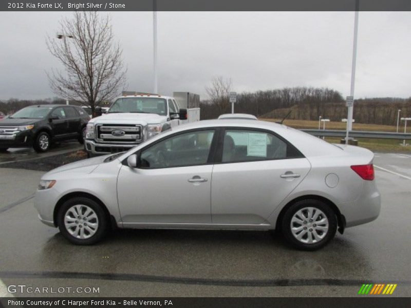 Bright Silver / Stone 2012 Kia Forte LX