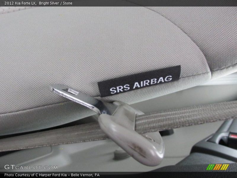 Bright Silver / Stone 2012 Kia Forte LX