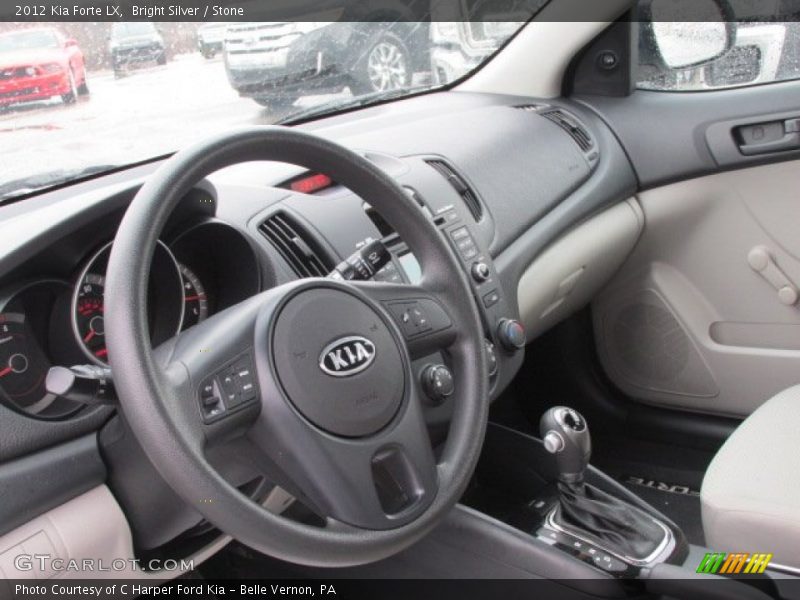 Bright Silver / Stone 2012 Kia Forte LX