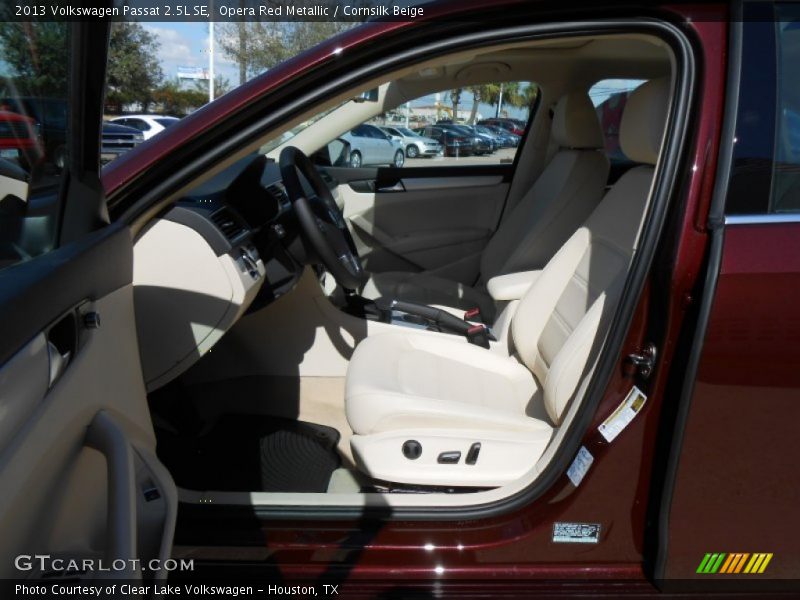 Opera Red Metallic / Cornsilk Beige 2013 Volkswagen Passat 2.5L SE