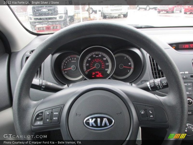 Bright Silver / Stone 2012 Kia Forte LX