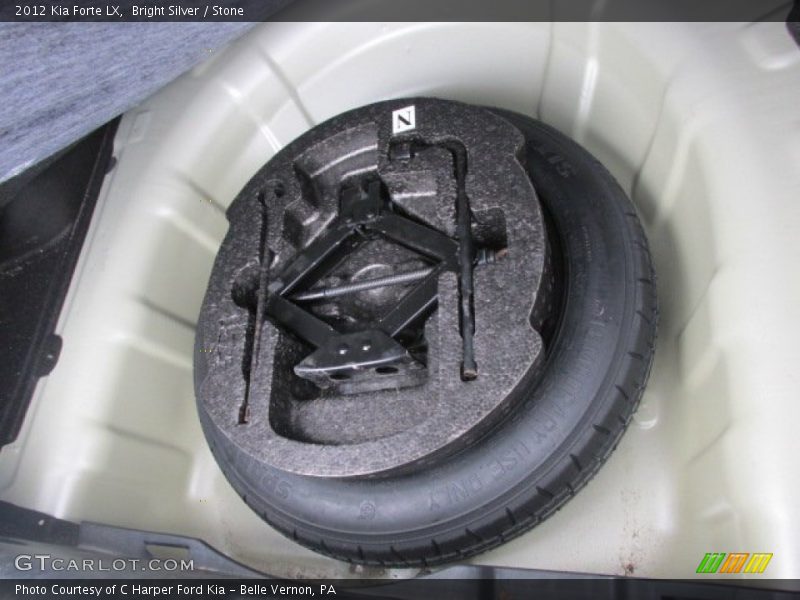 Bright Silver / Stone 2012 Kia Forte LX