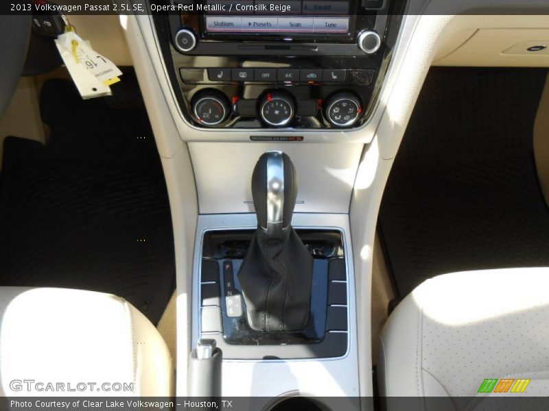 Opera Red Metallic / Cornsilk Beige 2013 Volkswagen Passat 2.5L SE