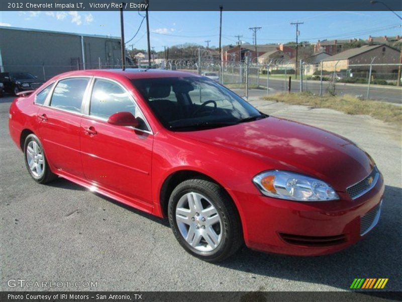 Victory Red / Ebony 2012 Chevrolet Impala LT