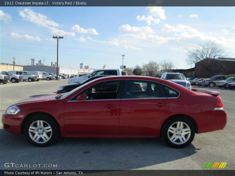 Victory Red / Ebony 2012 Chevrolet Impala LT