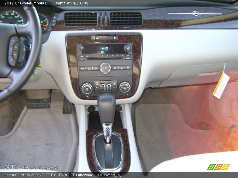 Summit White / Gray 2012 Chevrolet Impala LT