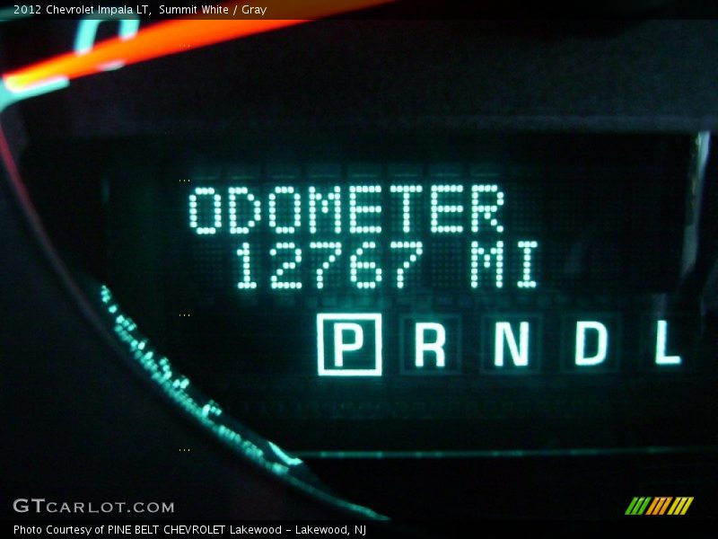 Summit White / Gray 2012 Chevrolet Impala LT