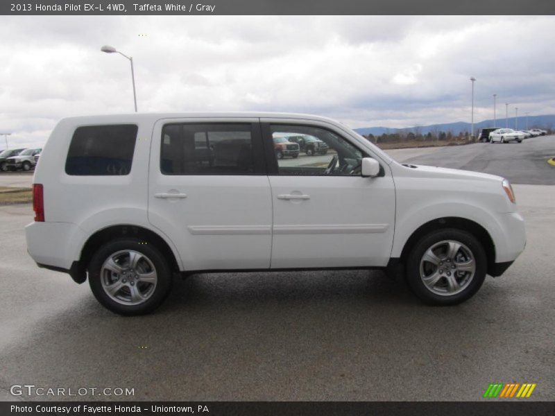 Taffeta White / Gray 2013 Honda Pilot EX-L 4WD